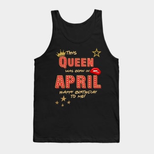 April Birthday Gift Tank Top